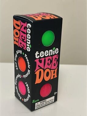 Teenie Needoh - New (3 pack GREEN, ORANGE & PINK)